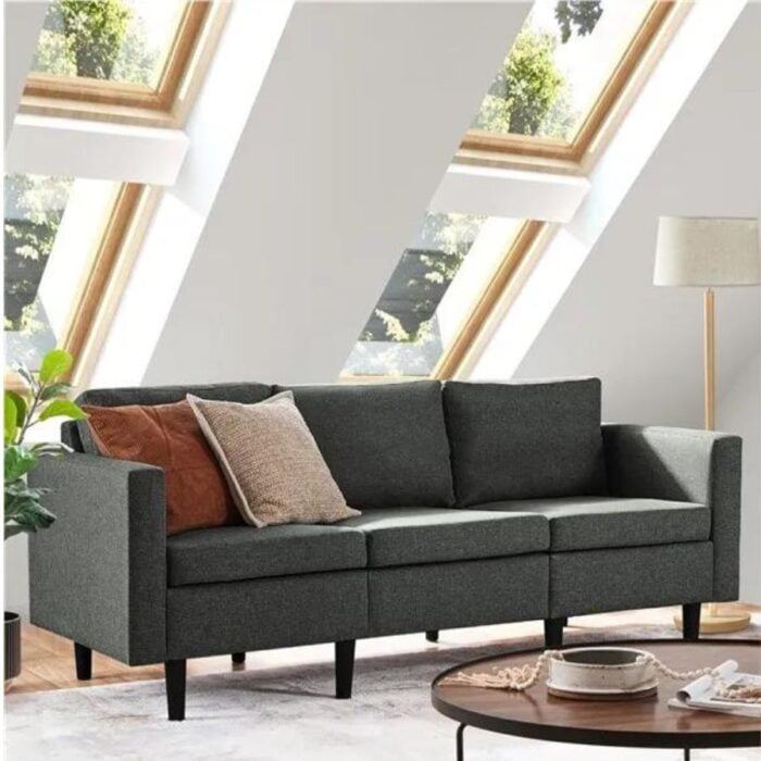 3 Seater Sofa Upholstered Couch 1