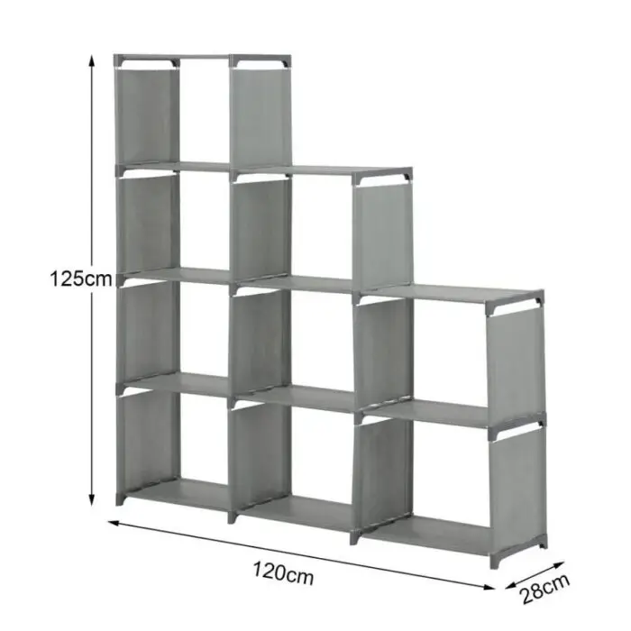 9 Cube Bookcase Shelf Display 1