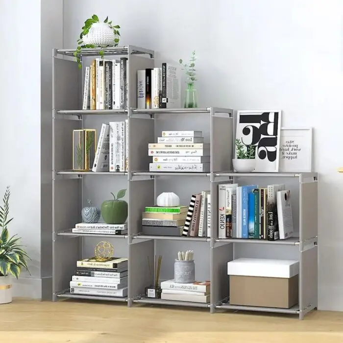 9 Cube Bookcase Shelf Display