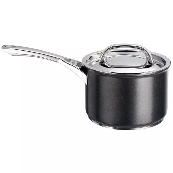 Aluminium Pans Cookware Set Black 2