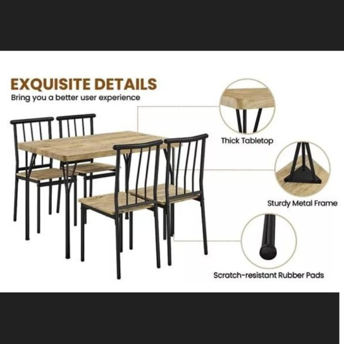 Dining Table and Chairs 2